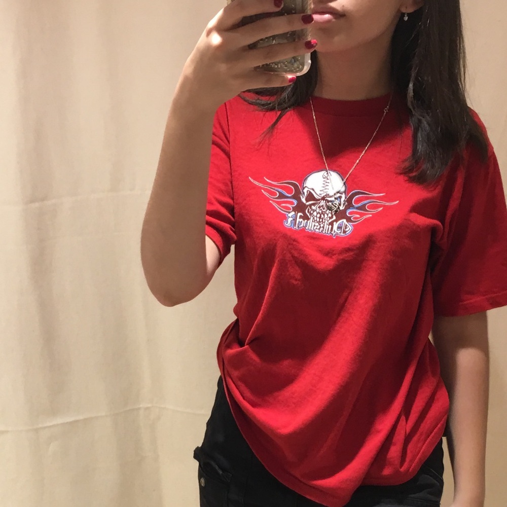 Red Quicksilver T-shirt